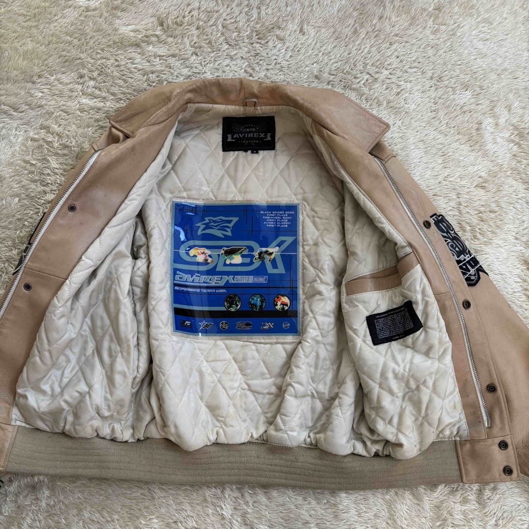 AVIREX - レア AVIREX ハイローラー アビレックス レザー AVIREX - レア AVIREX ハイローラー アビレックス レザー