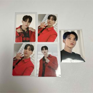 セブンティーン(SEVENTEEN)のseventeen ホシ トレカ follow ラントレ MD グッズ 赤 公式(アイドルグッズ)