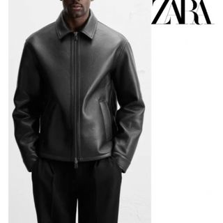 ZARA - ZARA(ザラ) フェイクスエードライダースジャケット ZARA - ZARA(ザラ) フェイクスエードライダースジャケット