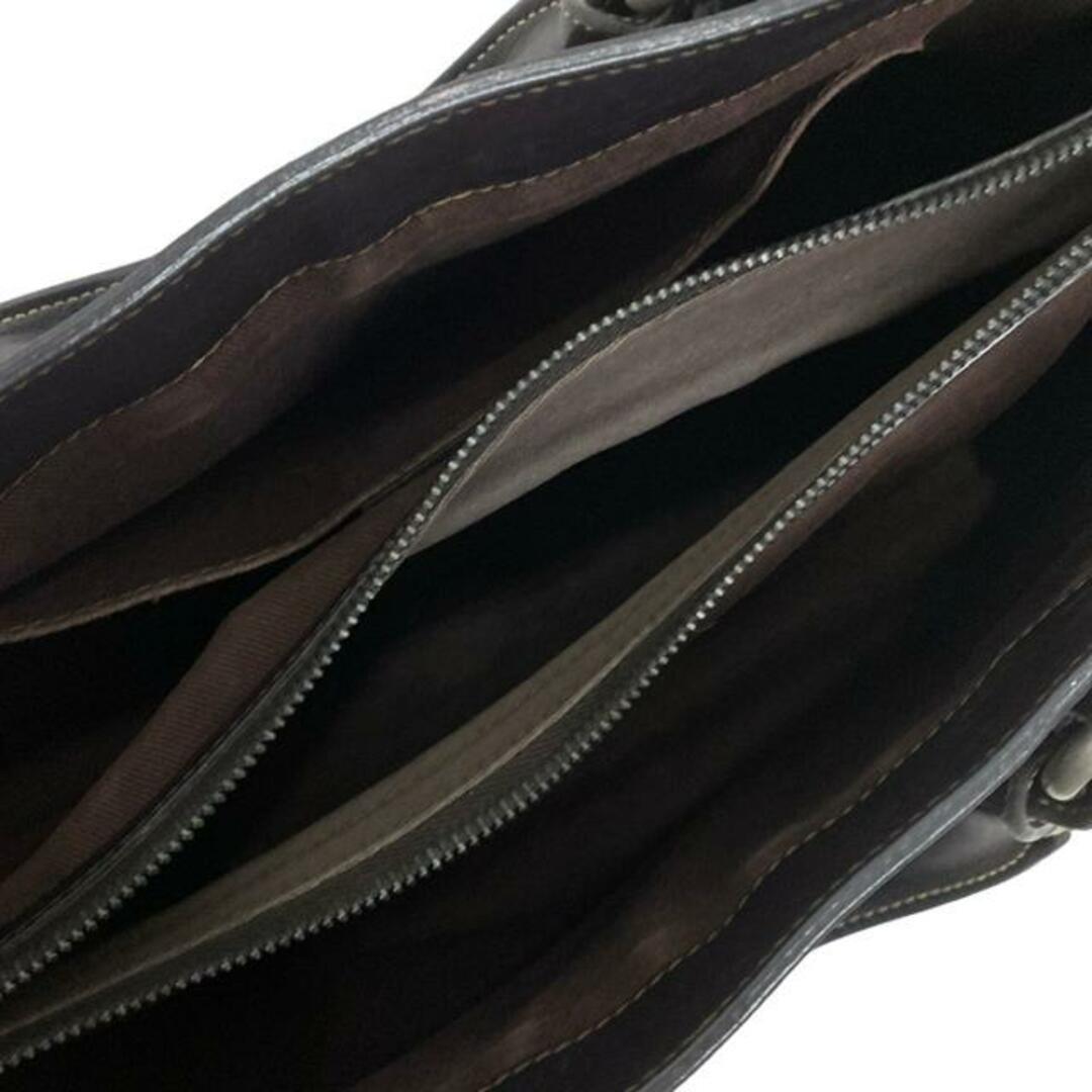 CELINE(セリーヌ) ハンドバッグ ブギーバッグ ダークブラウン レザー CELINE(セリーヌ) ハンドバッグ ブギーバッグ ダークブラウン レザー