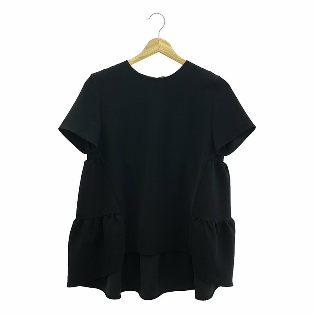 YOKO CHAN / ヨーコチャン | Half-sleeve Back Tiered Blouse YOKO CHAN / ヨーコチャン | Half-sleeve Back Tiered Blouse