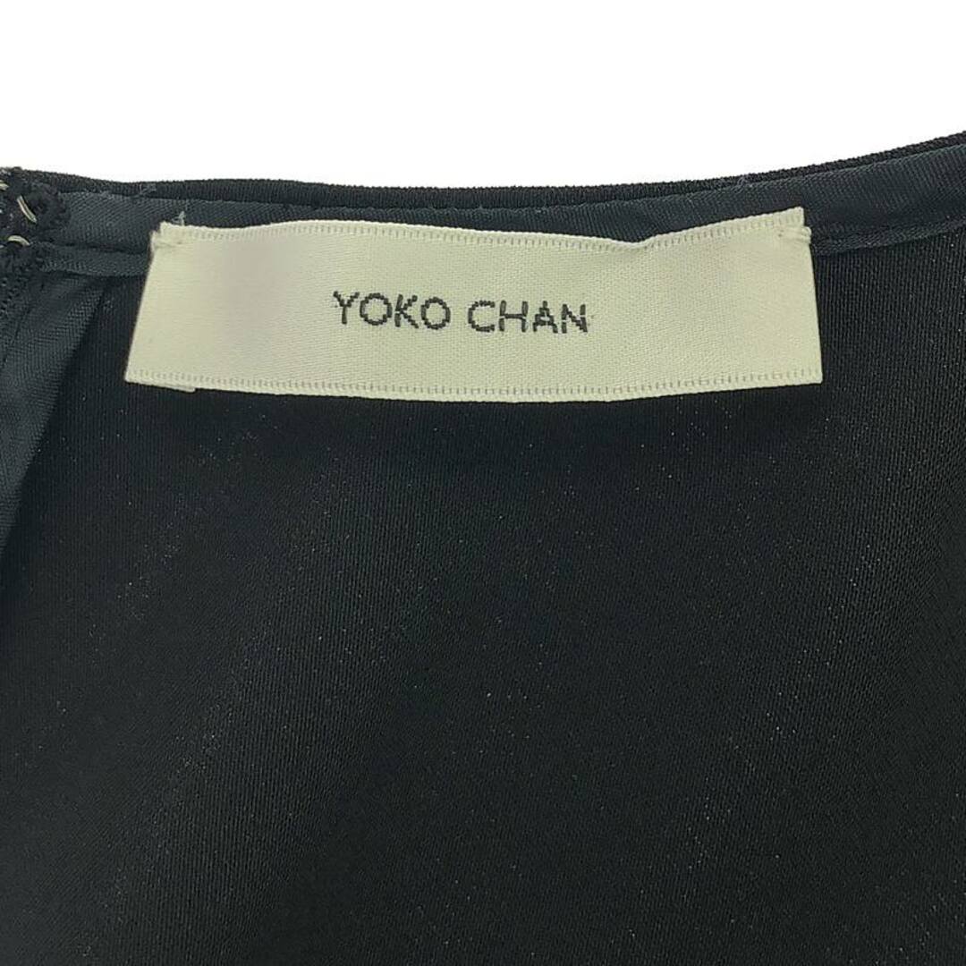 YOKO CHAN / ヨーコチャン | Half-sleeve Back Tiered Blouse YOKO CHAN / ヨーコチャン | Half-sleeve Back Tiered Blouse