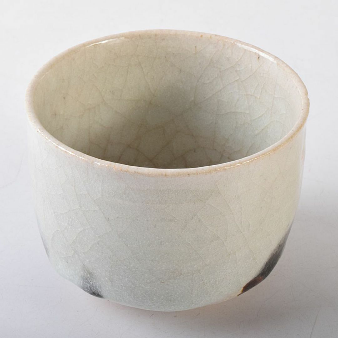 【返品送料無料】 絵志野 茶道具 春早割 片口茶碗 V 裏千家十二代又妙斎極め箱 工芸品