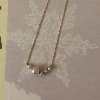 ノジェス(NOJESS)の【美品】K10 淡水パール ネックレス(ネックレス)