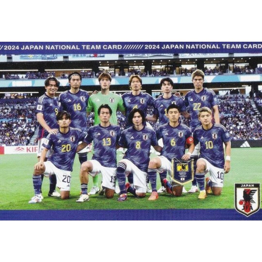 Jリーグチップス&サッカー日本代表チームチップス C-2 2024.6.11vsシリア代表戦スターティングメンバー (チェックリストカード) サッカー日本代表チームチップス2024 エンタメ/ホビーのアニメグッズ(その他)の商品写真