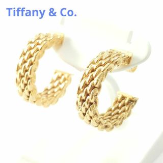 Tiffany & Co. - 【希少】ティファニー K18 サマセット メッシュ Tiffany & Co. - 【希少】ティファニー K18 サマセット メッシュ