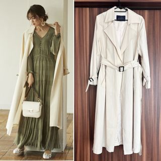 JUSGLITTY - ☆ジャスグリッティー☆撥水ロングフードブルゾン JUSGLITTY - ☆ジャスグリッティー☆撥水ロングフードブルゾン