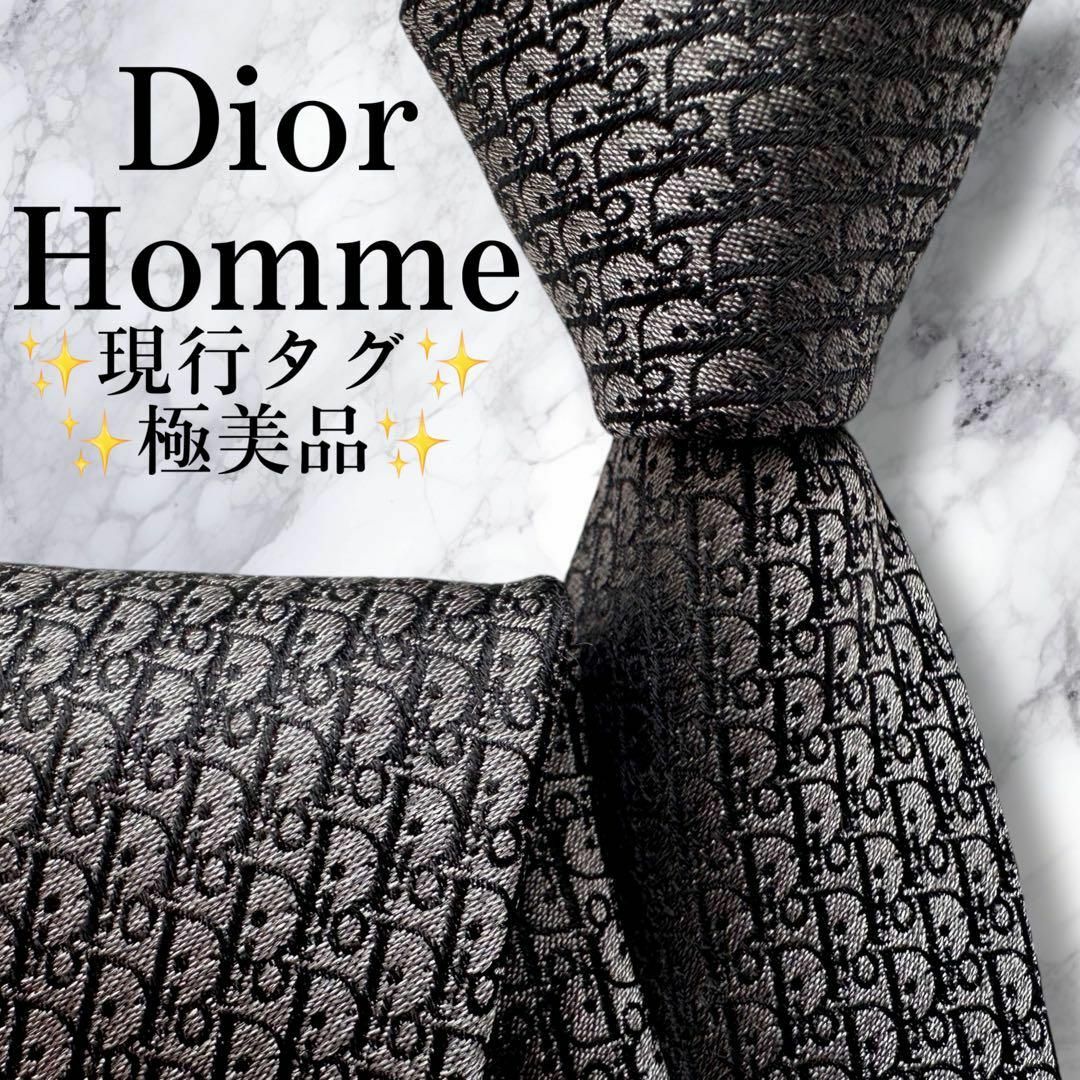 現行✨定価3.7万✨DIOR HOMME ネクタイ トロッター ディオールオム 現行✨定価3.7万✨DIOR HOMME ネクタイ トロッター ディオールオム