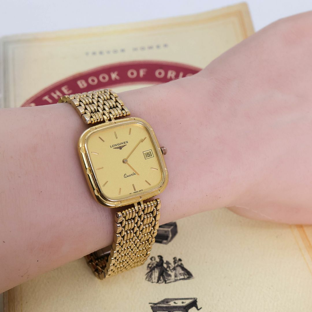 LONGINES - 稼働 LONGINES 腕時計 ヴィンテージ ゴールド LONGINES - 稼働 LONGINES 腕時計 ヴィンテージ ゴールド