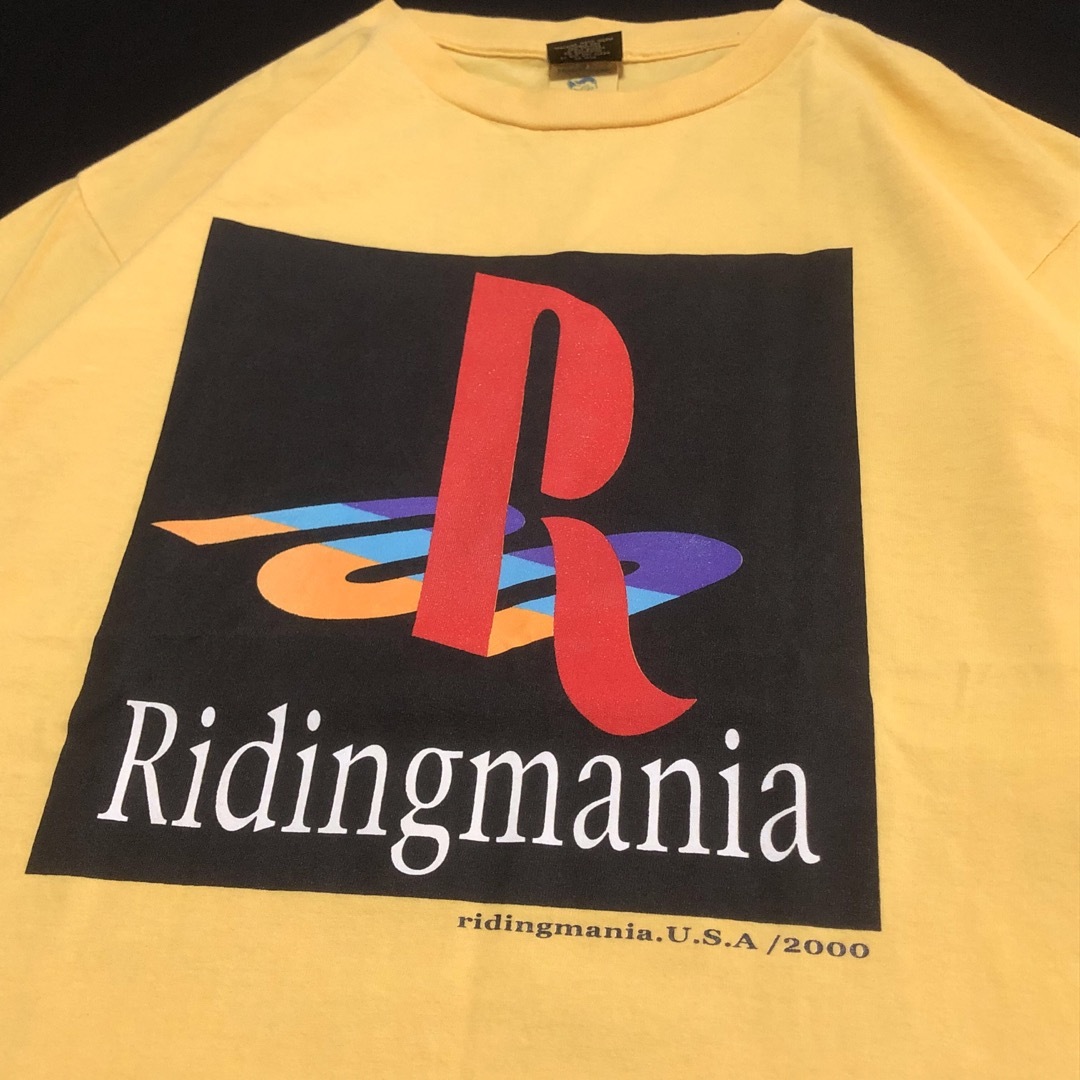 VINTAGE - 00s usa製 Ridingmania beneficial T's ロンTの通販 VINTAGE - 00s usa製 Ridingmania beneficial T's ロンTの通販