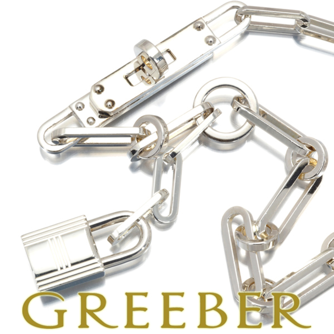 HERMES - エルメス ネックレス ケリー カデナ チェーン シルバー HERMES - エルメス ネックレス ケリー カデナ チェーン シルバー
