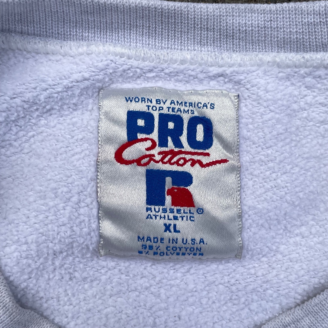 B 古着【Russellathletic】 90s USA製 前V スウェット B 古着【Russellathletic】 90s USA製 前V スウェット