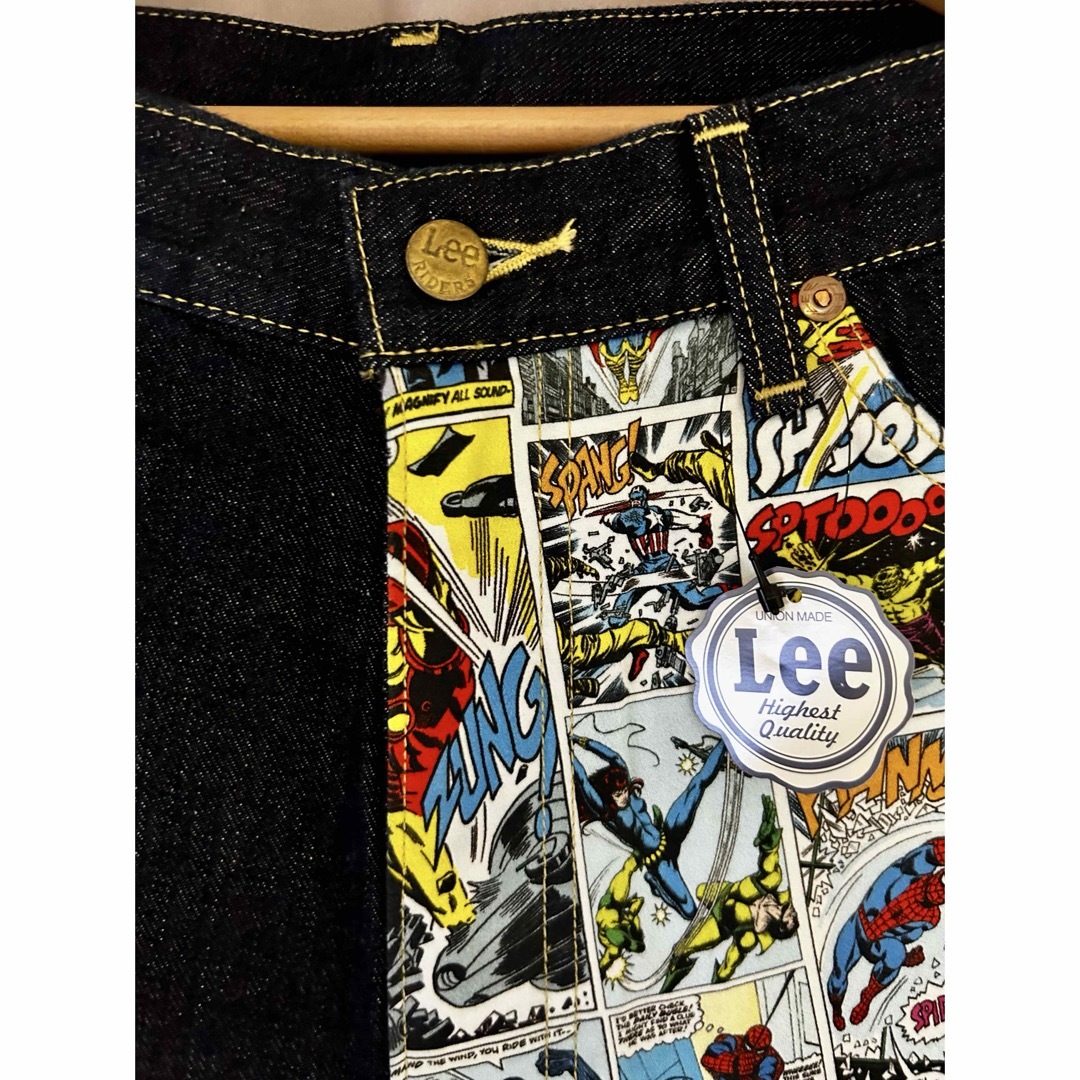 Lee - 新品未使用 Lee×マーベル アメコミ デニム インディゴ Lee - 新品未使用 Lee×マーベル アメコミ デニム インディゴ