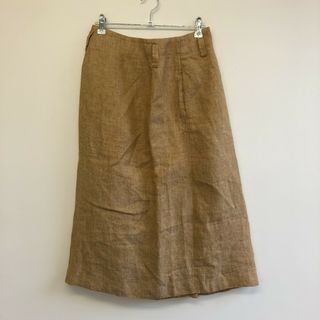 【HUMAN WOMAN】ヒューマンウーマン　カーキ系　M　スカート　Aライン　ミレモ丈　カジュアル(その他)