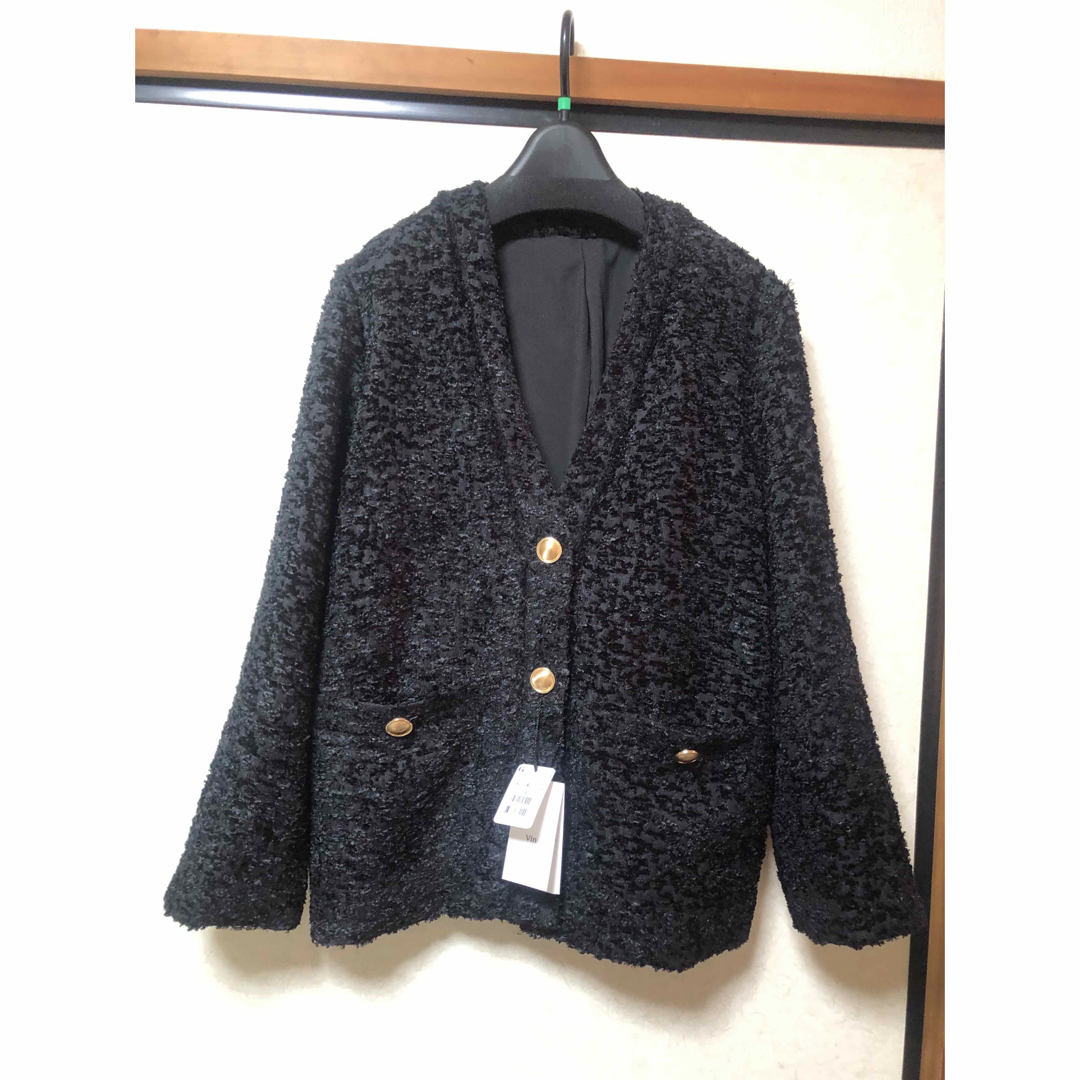 SCOT CLUB - 【新品未使用】Vin フリンジシャギーツイード SCOT CLUB - 【新品未使用】Vin フリンジシャギーツイード