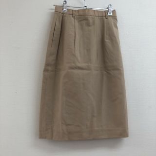 極美品　【NEWYORKERニューヨーカー】　ベージュ　７　タイトスカート　無地　シンプル　フォーマル(その他)