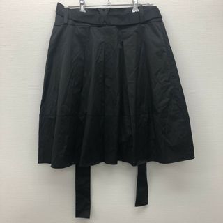 【PAULE KA】ポールカ　黒系　36　スカート　無地　シンプル　ミニスカート　カジュアル(その他)