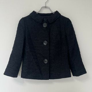 【UNTITLED】アンタイトル　ブラック　2　ブルゾン　アンサンブル　ジャケット　フォーマル(ブルゾン)