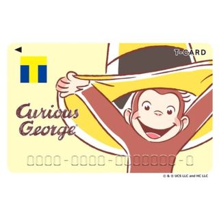 Tカード　おさるのジョージ　新品未使用　１枚(カード)