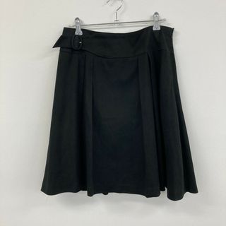 【UNTITLED】アンタイトル　ブラック　スカート　フォーマル　無地　シンプル　ボトムス(その他)