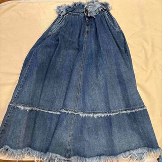 DIESEL - 【新品】S ディーゼル ロングスカート ニット スリット DIESEL - 【新品】S ディーゼル ロングスカート ニット スリット