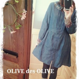 オリーブデオリーブ(OLIVEdesOLIVE)のOLIVE des OLIVE＊ワンピ(ひざ丈ワンピース)