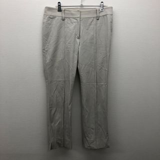 【absolute】アブソリュート　ベージュ　40　パンツ　スラックス　無地　シンプル　カジュアル　美品(その他)