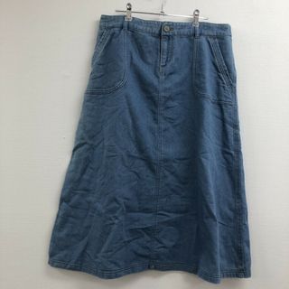 【PART2 BY JUNKO SHIMADA】パートツーバイジュンコシマダ　青系　XL　スカート　Aライン　カジュアル(その他)