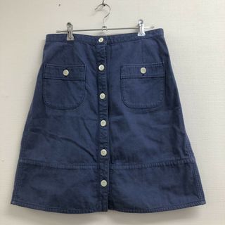 【united bamboo】ユナイテッドバンブー　青系　４　デニムスカート　Aライン　カジュアル　シンプル(その他)