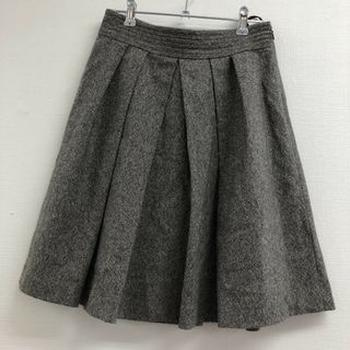【CLEO SUN】クレオサン　茶系　プリーツスカート　無地　シンプル　ボトムス　カジュアル(その他)