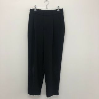【GLOBAL WORK】グローバルワーク　ブラック　L　パンツ　スラックス　無地　シンプル　ボトムス(その他)