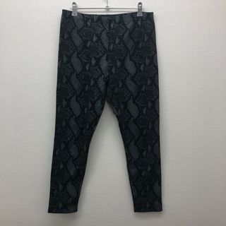 【GRANJOUE】アトリエジョイ　黒系　Ｍ　ストレッチパンツ　総柄　ボトムス　スポーツウェア(その他)