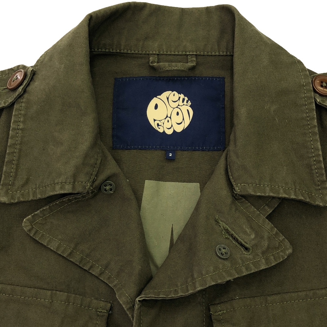 Pretty Green プリティグリーン WAR IS OVER ミリタリー Pretty Green プリティグリーン WAR IS OVER ミリタリー