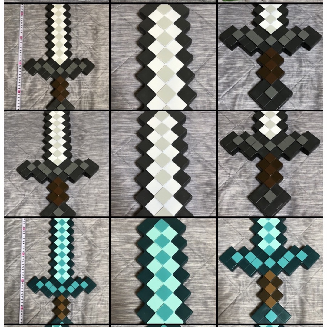 Minecraft - マイクラ ダイヤモンドの剣 鉄の剣 ランプライト Minecraft - マイクラ ダイヤモンドの剣 鉄の剣 ランプライト