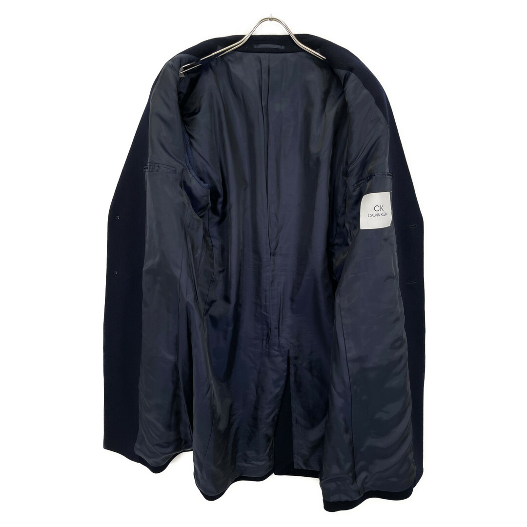 Calvin Klein - カルバンクライン ネイビー 18AW ウール100 シングル 2B Calvin Klein - カルバンクライン ネイビー 18AW ウール100 シングル 2B