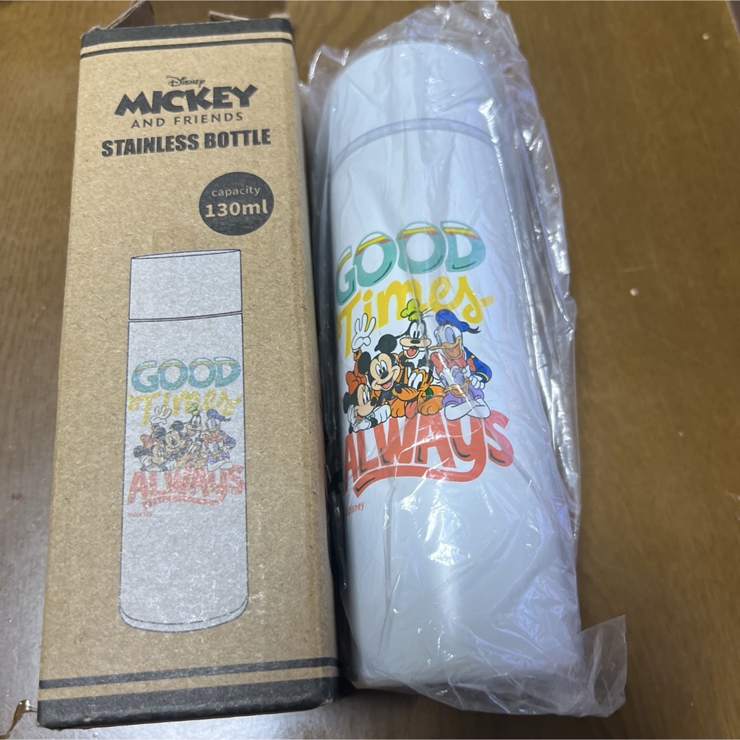 ミッキーマウス(ミッキーマウス)のミッキー&フレンズ ディズニー コンパクトステンレス水筒 キッズ/ベビー/マタニティの授乳/お食事用品(水筒)の商品写真