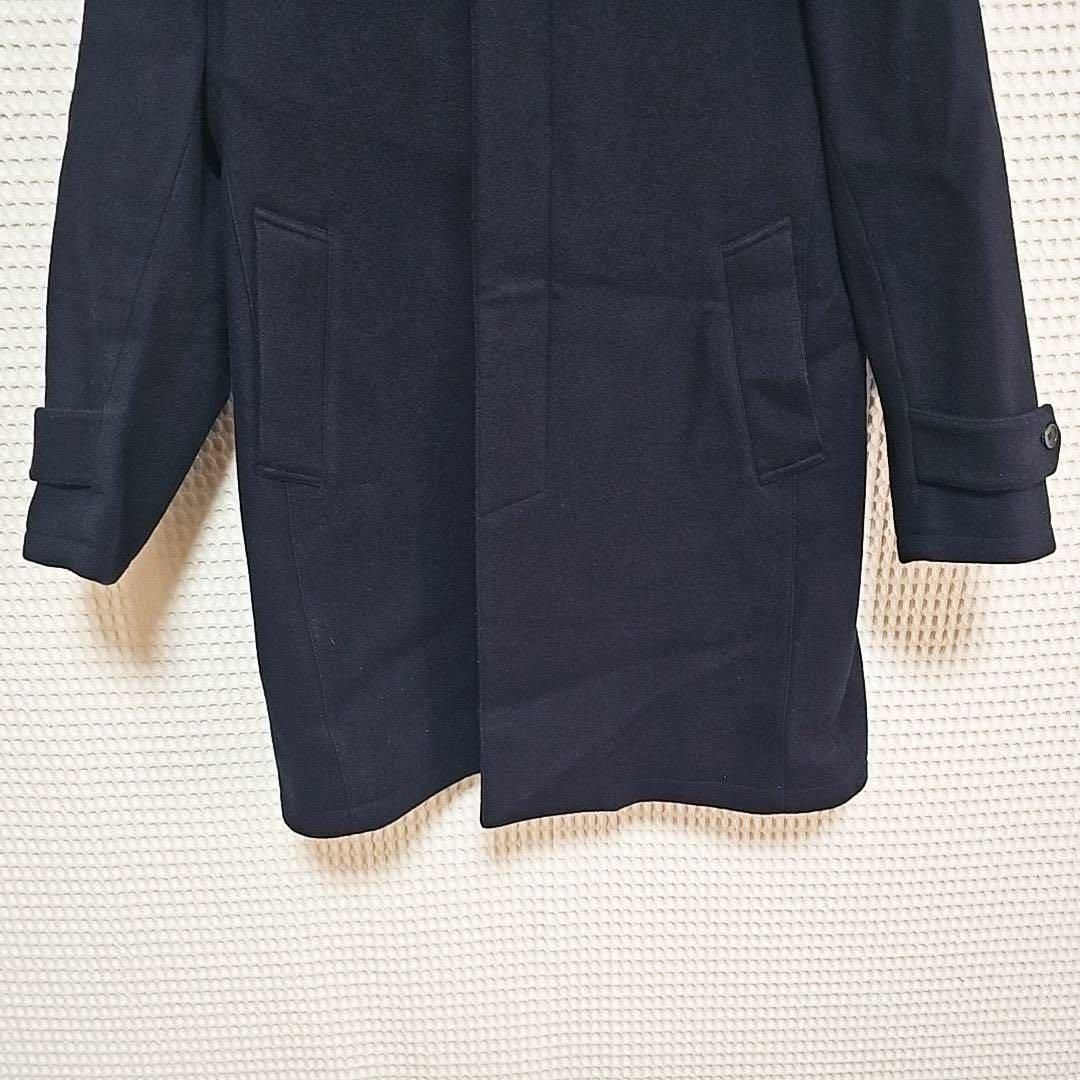 UNITED ARROWS(ユナイテッドアローズ)のユナイテッドアローズ XLサイズ ダークネイビー ステンカラーコート メンズのジャケット/アウター(ステンカラーコート)の商品写真