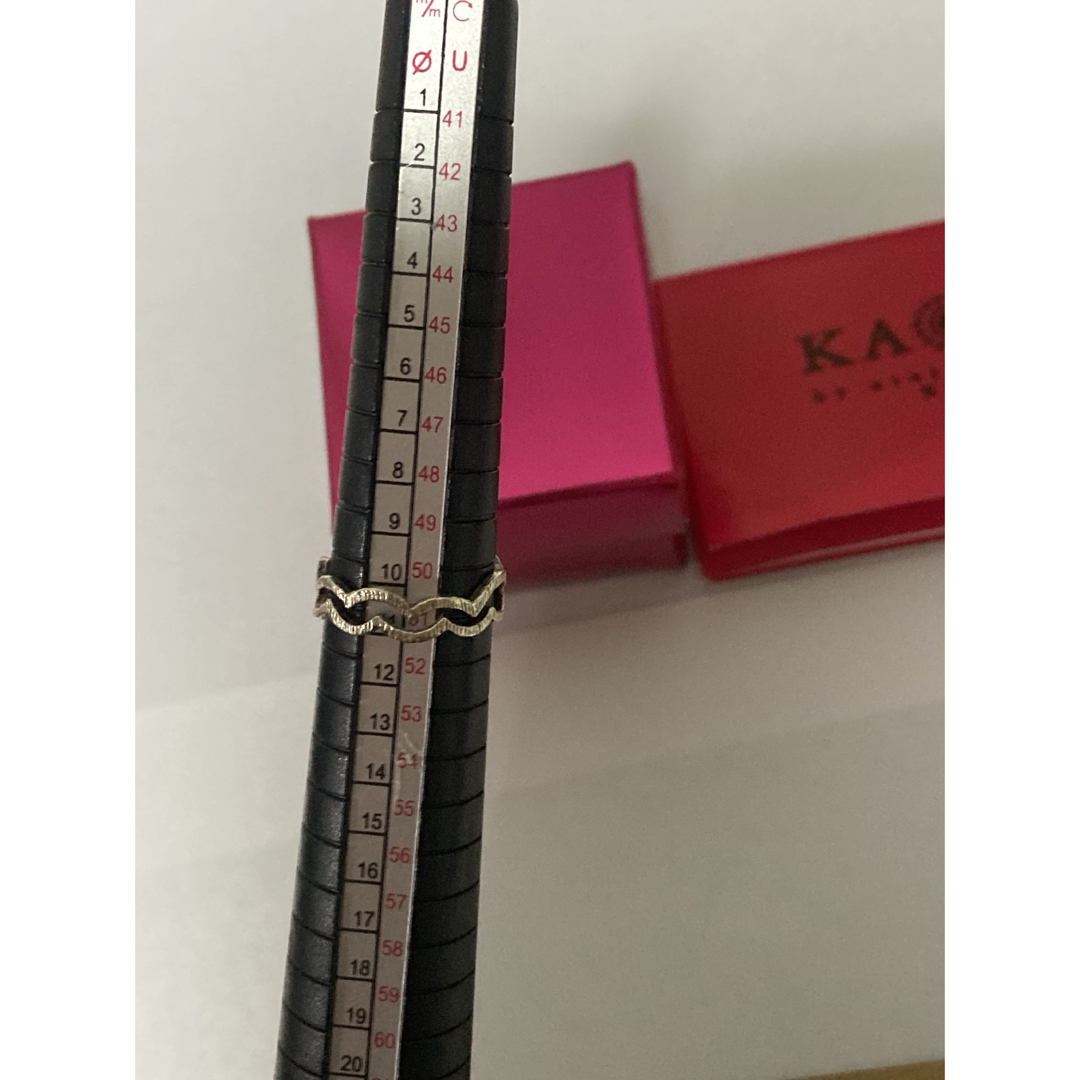 KAORU - kaoru カオル ハニーコーム リング k10 グリーン KAORU - kaoru カオル ハニーコーム リング k10 グリーン