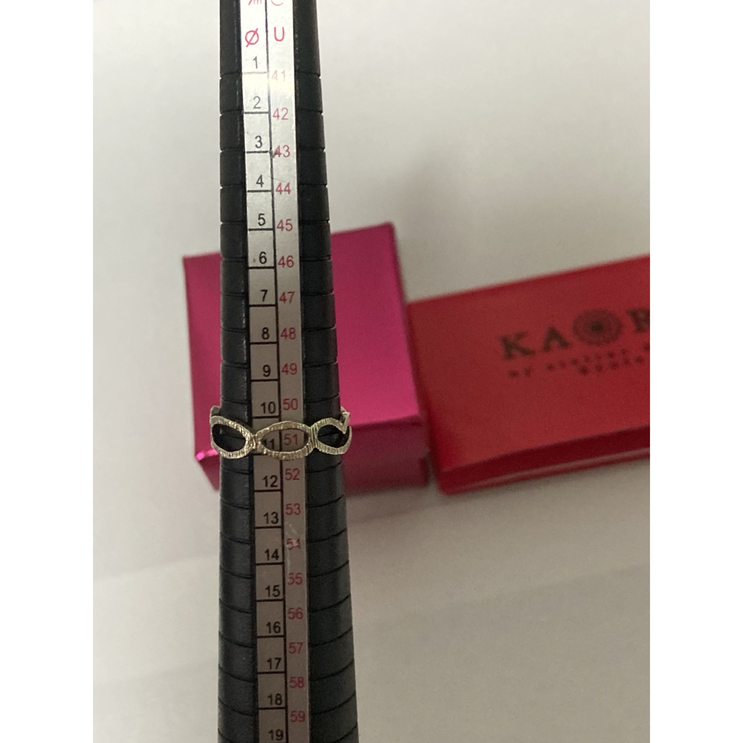 KAORU - kaoru カオル ハニーコーム リング k10 グリーン KAORU - kaoru カオル ハニーコーム リング k10 グリーン