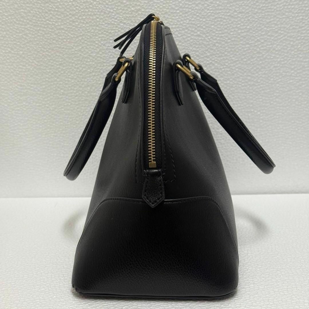 美品』Mila Owenミラオーウェン ワイドショルダー ボストンバッグ 黒 美品』Mila Owenミラオーウェン ワイドショルダー ボストンバッグ 黒