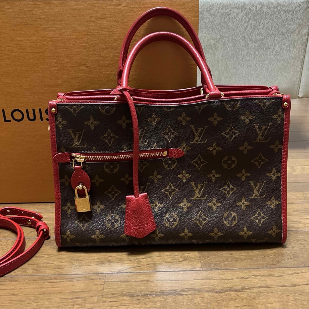 LOUIS VUITTON - ほぼ未使用　LOUIS VUITTON ルイ・ヴィトン　ポパンクールPM