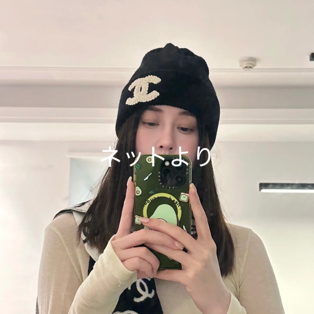 新品未使用】シャネル CHANEL 24B 大人気 ニット帽 帽子 新品未使用】シャネル CHANEL 24B 大人気 ニット帽 帽子
