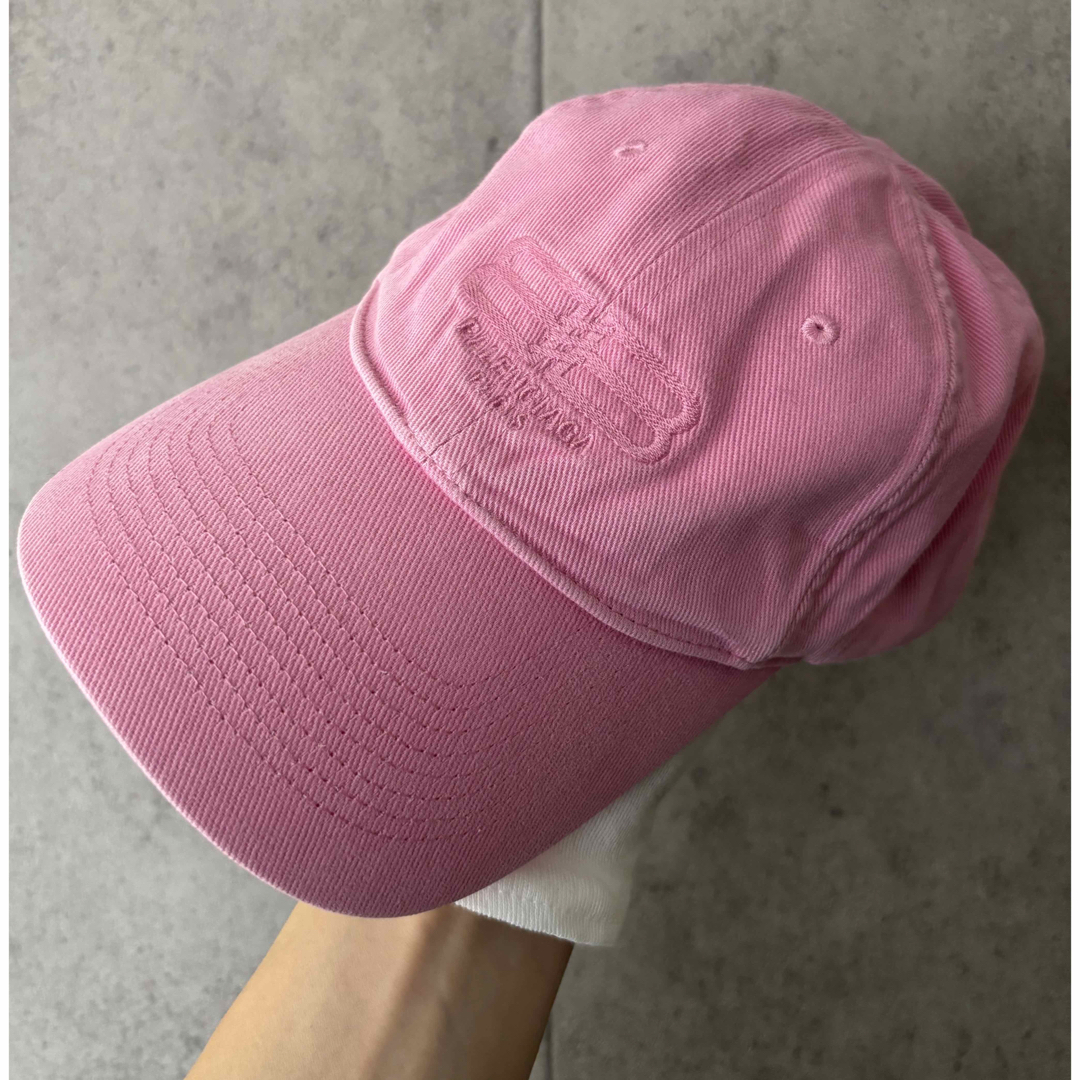 バレンシアガ BALENCIAGA ヴィンテージ加工BBロゴベースボール バレンシアガ BALENCIAGA ヴィンテージ加工BBロゴベースボール