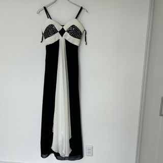 ドレス　ワンピース　ブラック系　パーティー　ロングスカート　チューブトップ　リゾートワンピ(その他ドレス)