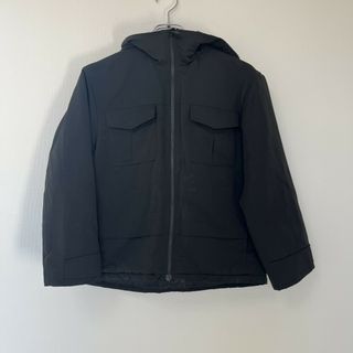 【UNIQLO】ユニクロ　ブラック　150(kids)　アウター　ジャンパー　シャカシャカ　カジュアル(ジャケット/上着)