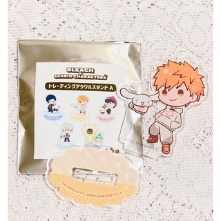 BLEACH サンリオ 限定 アクリルスタンド シナモン 黒崎一護(キャラクターグッズ)