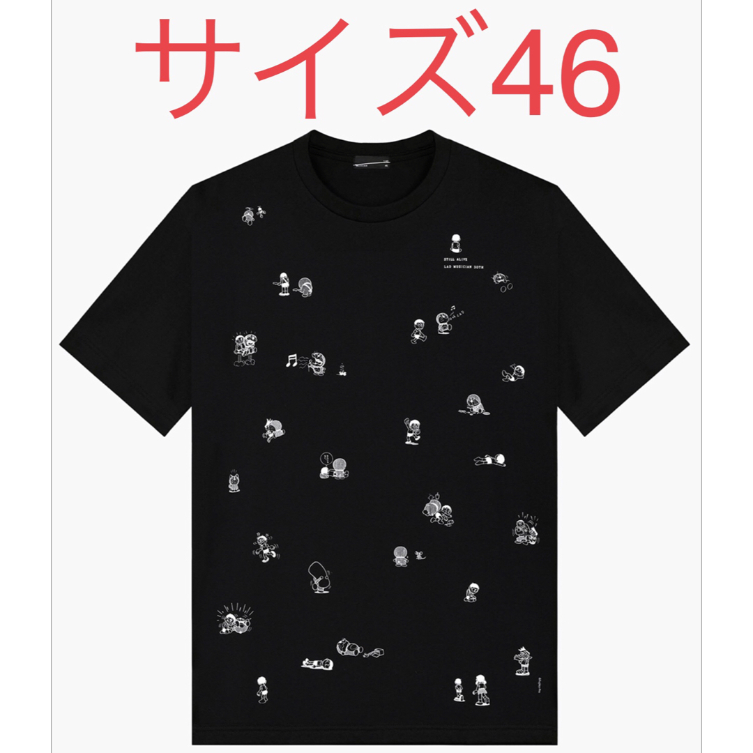 LAD MUSICIAN × ドラえもん BIG T-SHIRT 総柄 46 LAD MUSICIAN × ドラえもん BIG T-SHIRT 総柄 46