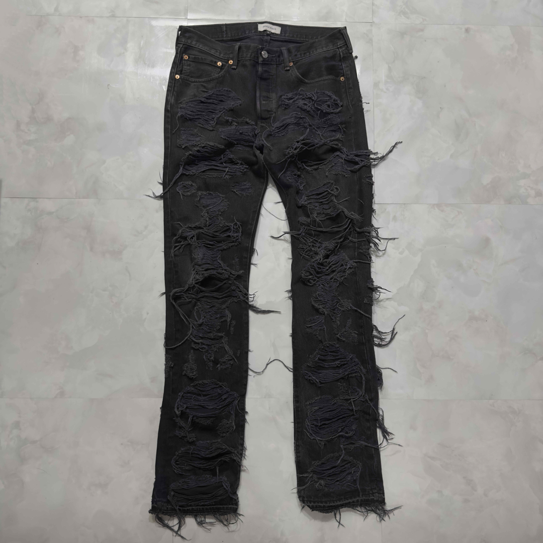 innocence NYC】DESTROY DENIM PANTS 32 innocence NYC】DESTROY DENIM PANTS 32
