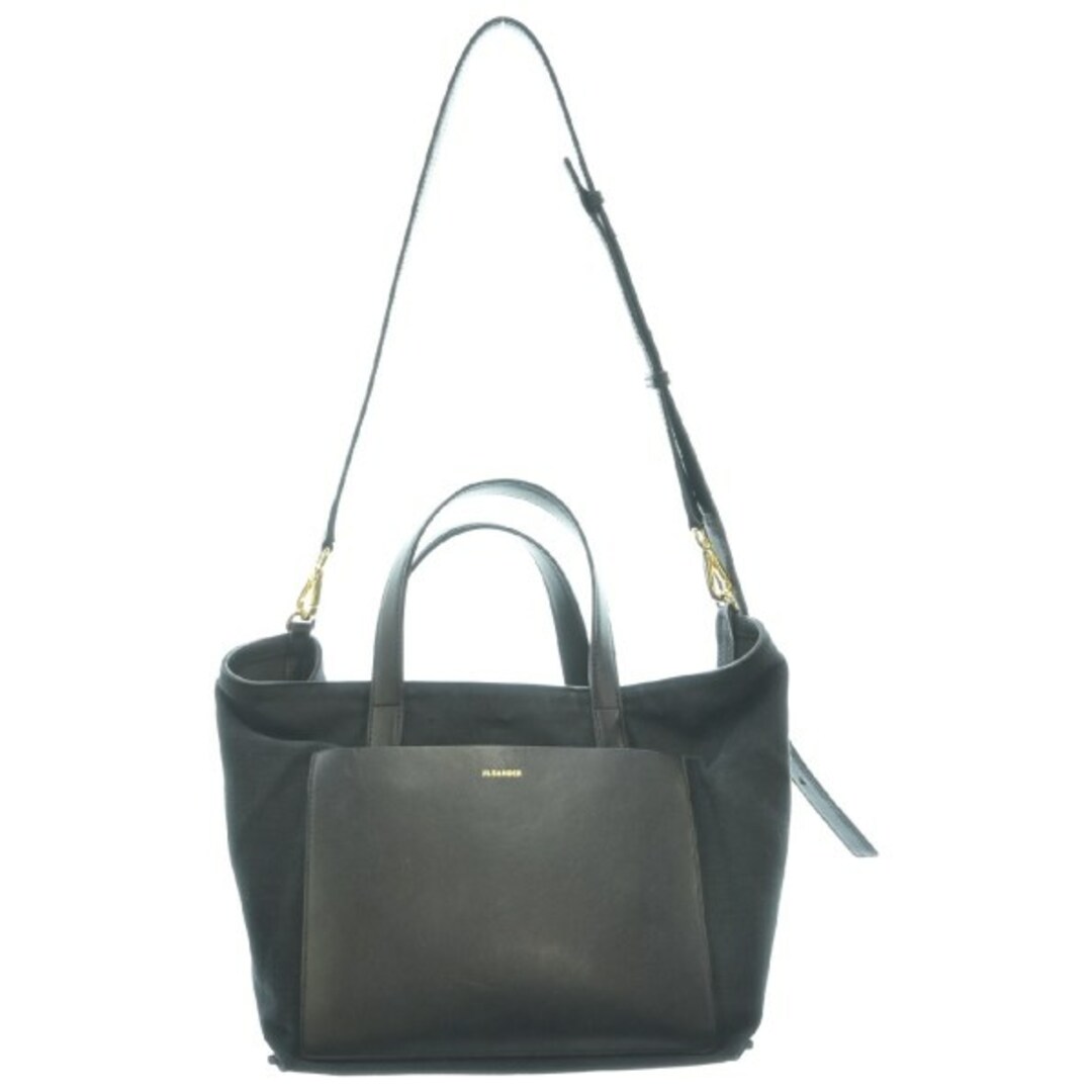 JIL SANDER ジルサンダー トートバッグ - 黒 【古着】 JIL SANDER ジルサンダー トートバッグ - 黒 【古着】
