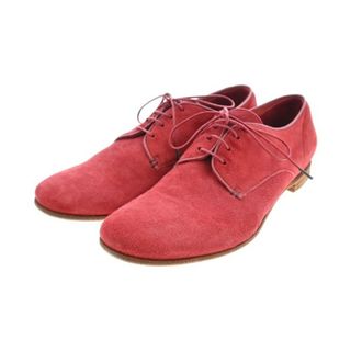 プレミアータ(PREMIATA)のPREMIATA ビジネス・ドレスシューズ UK8(26.5cm位) 赤 【古着】【中古】(ドレス/ビジネス)